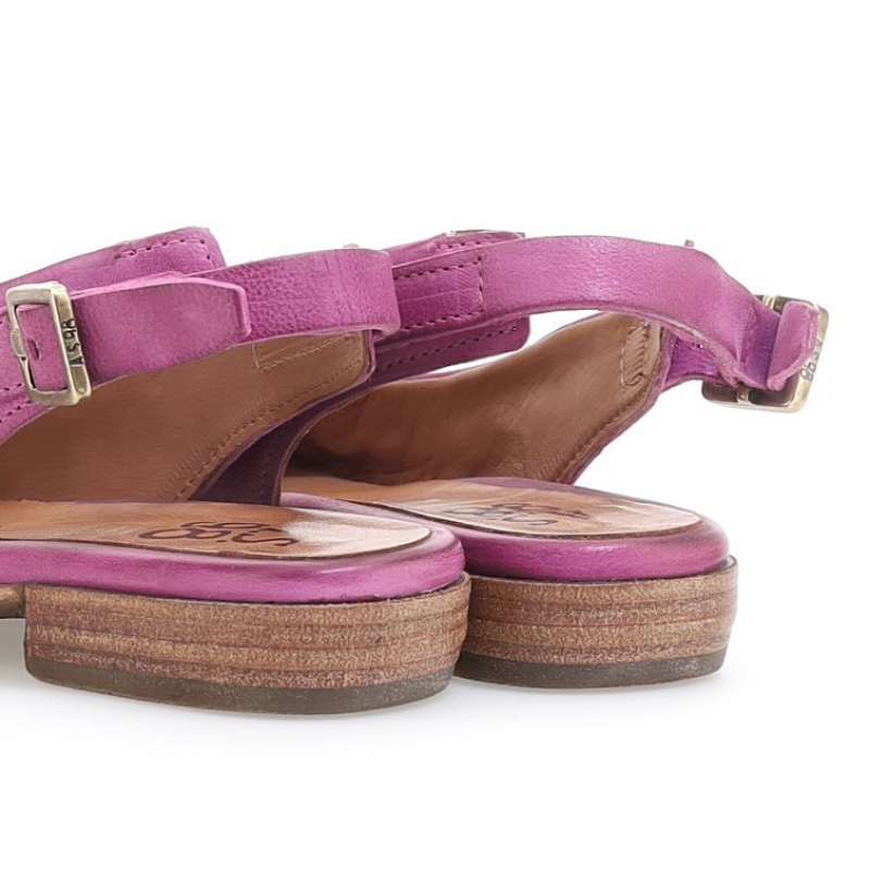 flat shoes A.S.98 Zola Mujer Fucsia | ES-HQF417065