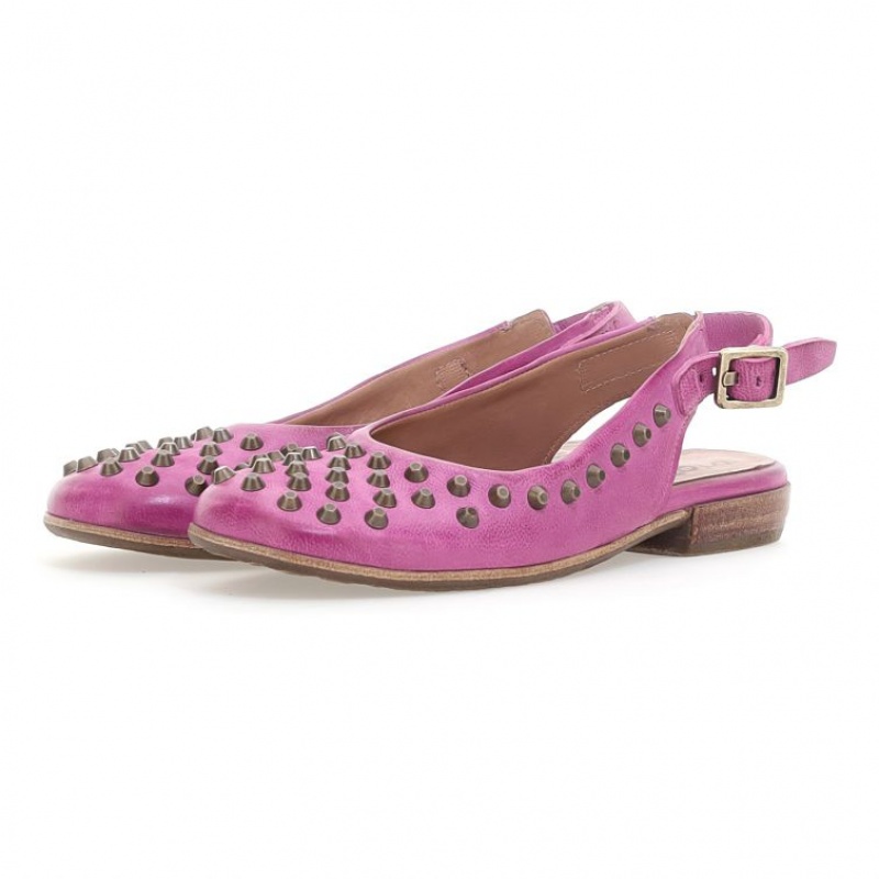 flat shoes A.S.98 Zola Mujer Fucsia | ES-HQF417065