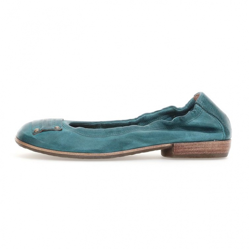 flat shoes A.S.98 Zula Mujer Verde | ES-JME526980