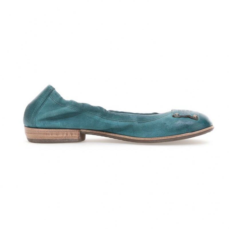 flat shoes A.S.98 Zula Mujer Verde | ES-JME526980