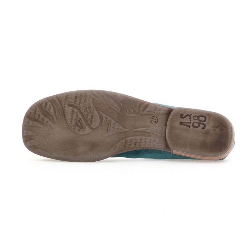 flat shoes A.S.98 Zula Mujer Verde | ES-JME526980