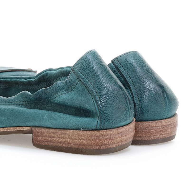 flat shoes A.S.98 Zula Mujer Verde | ES-JME526980