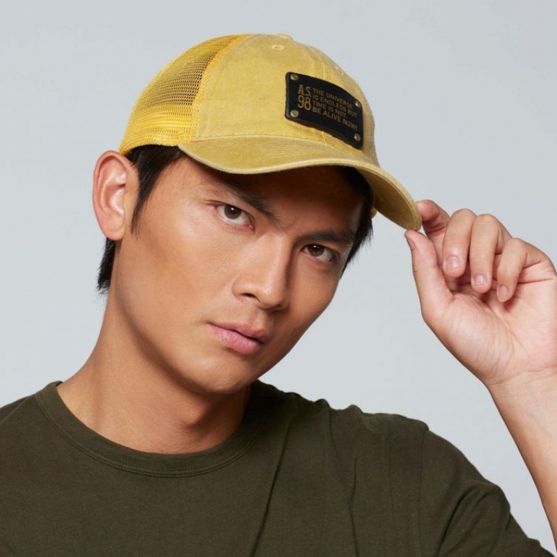 hats A.S.98 Alizee Hombre Amarillo | ES-LTF928604