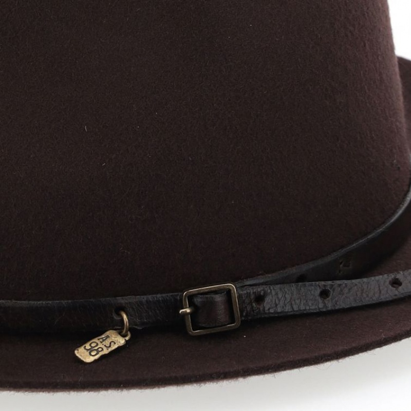 hats A.S.98 Claire Mujer Marrones | ES-JEX813209