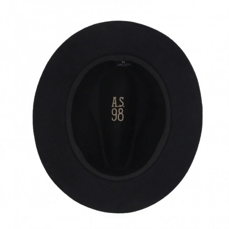 hats A.S.98 Claire Mujer Negras | ES-QRU170463