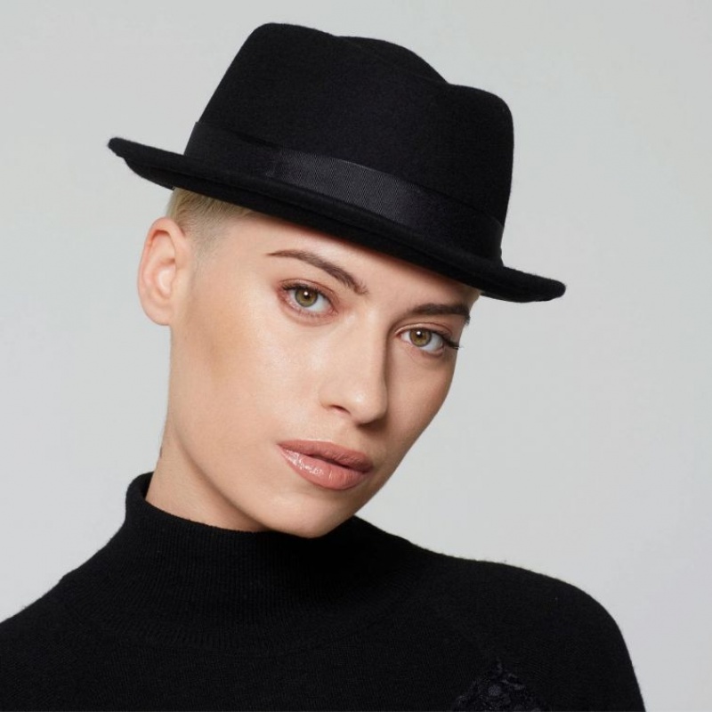 hats A.S.98 Clive Mujer Negras | ES-VFZ953248