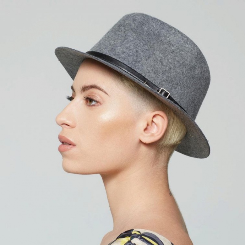 hats A.S.98 Sheryl Mujer Gris | ES-LGZ814265